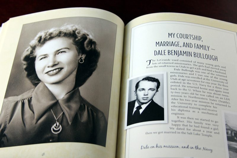 Once you have decided what to keep, display the most special finds in a family history book.