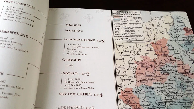 We added a number of beautiful old maps to complement the data.