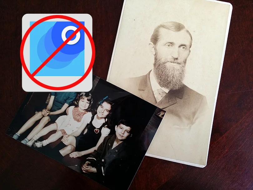 Do you care about saving your old photos? Here's why you shouldn't digitize them using Google's PhotoScan app on your cell phone.