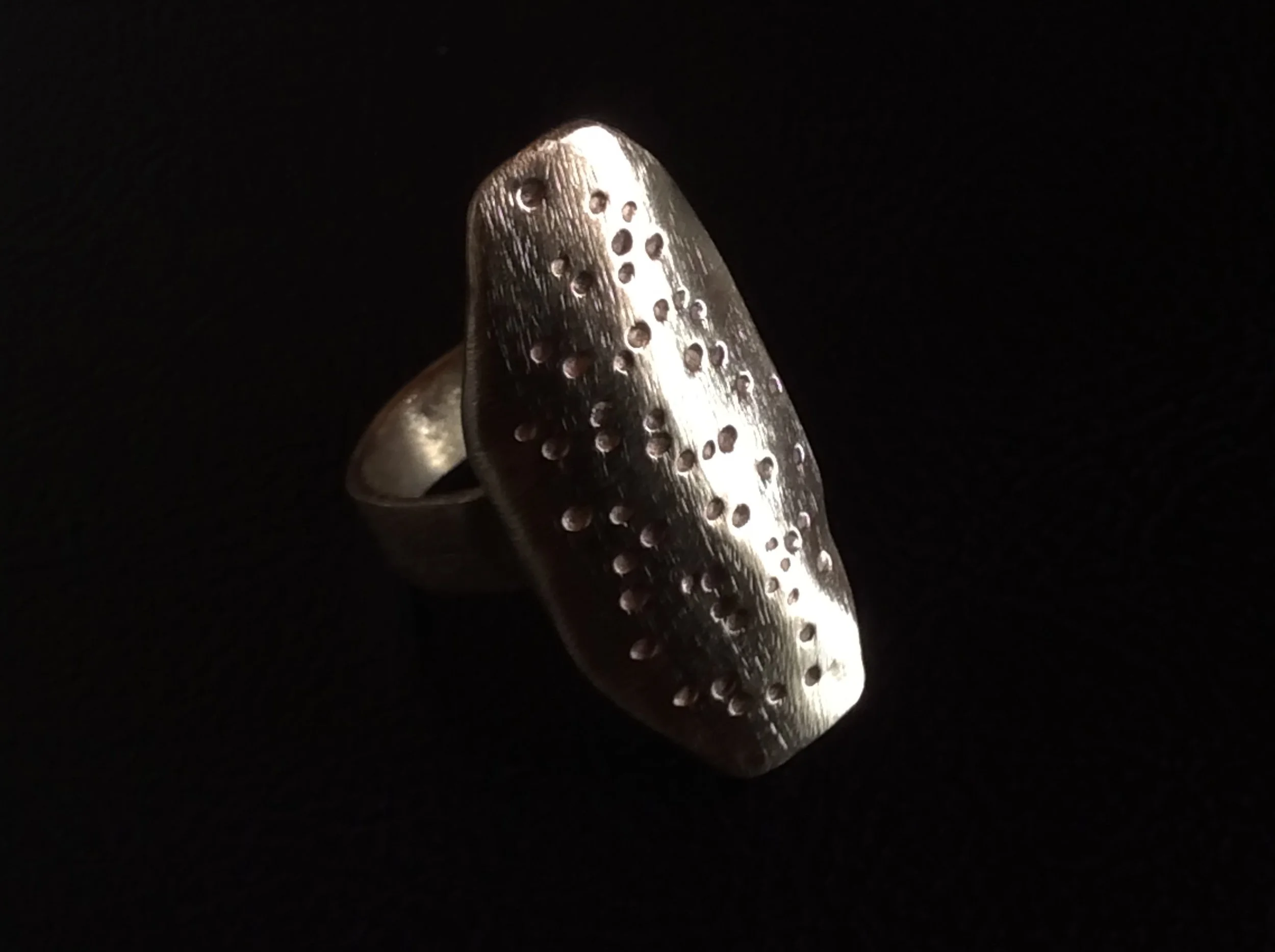 Brass Hand Stamped Rind (SOLD)