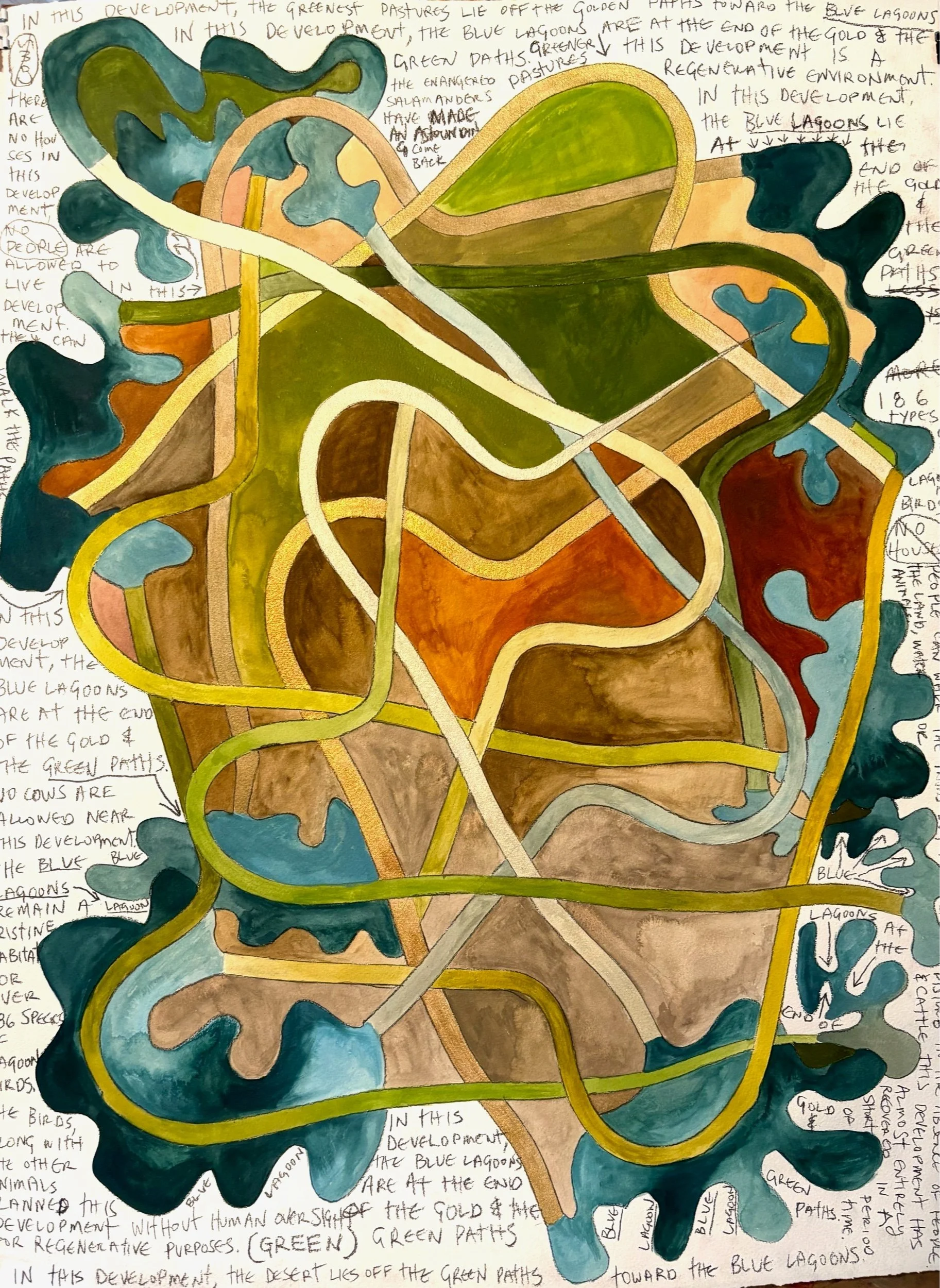 Developments #1 Greener Pastures (Blue Lagoons)
