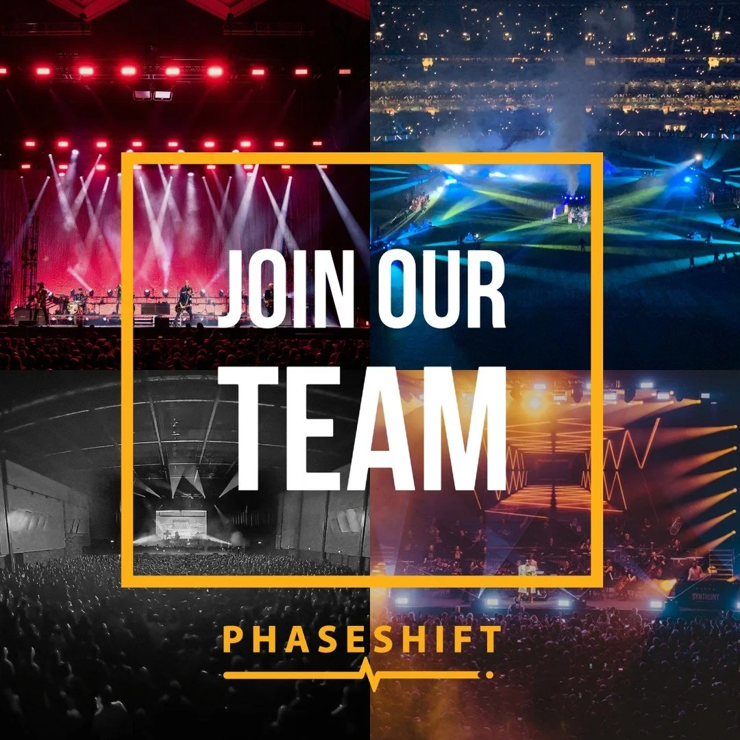 Phaseshift Productions is searching for an Experienced Lighting Technician to lead our production department and take charge of our existing lighting team on tours, festivals, and live events.