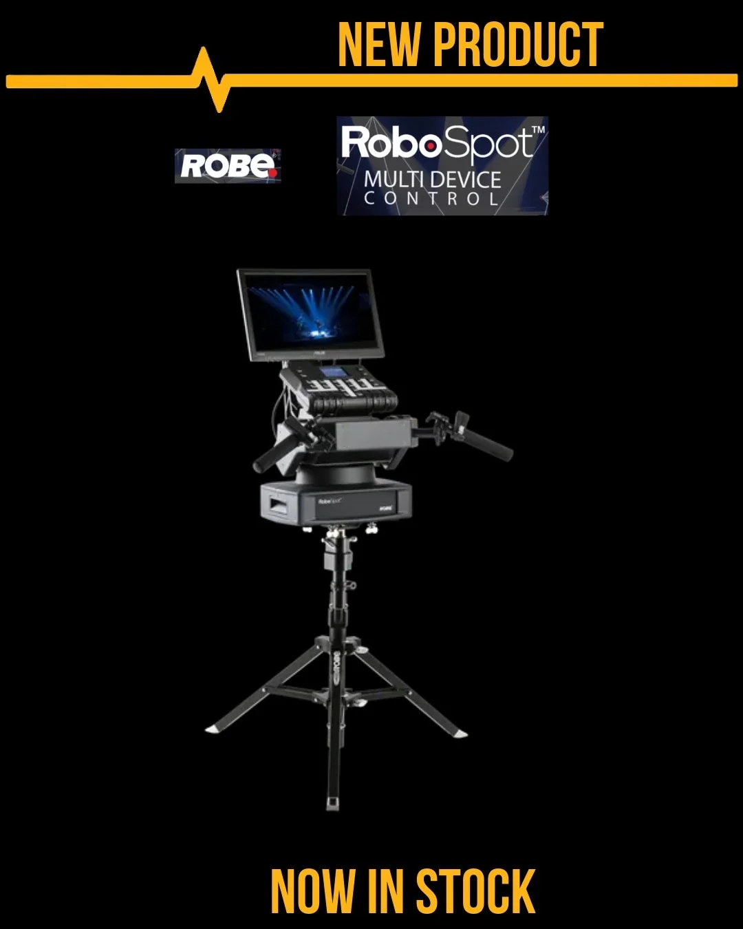 Introducing the revolutionary RoboSpot follow spot system, a device that allows follow spot operators to remotely control up to 12 fixtures simultaneously without the safety concerns and impracticality of placing personnel at the top venues such as s