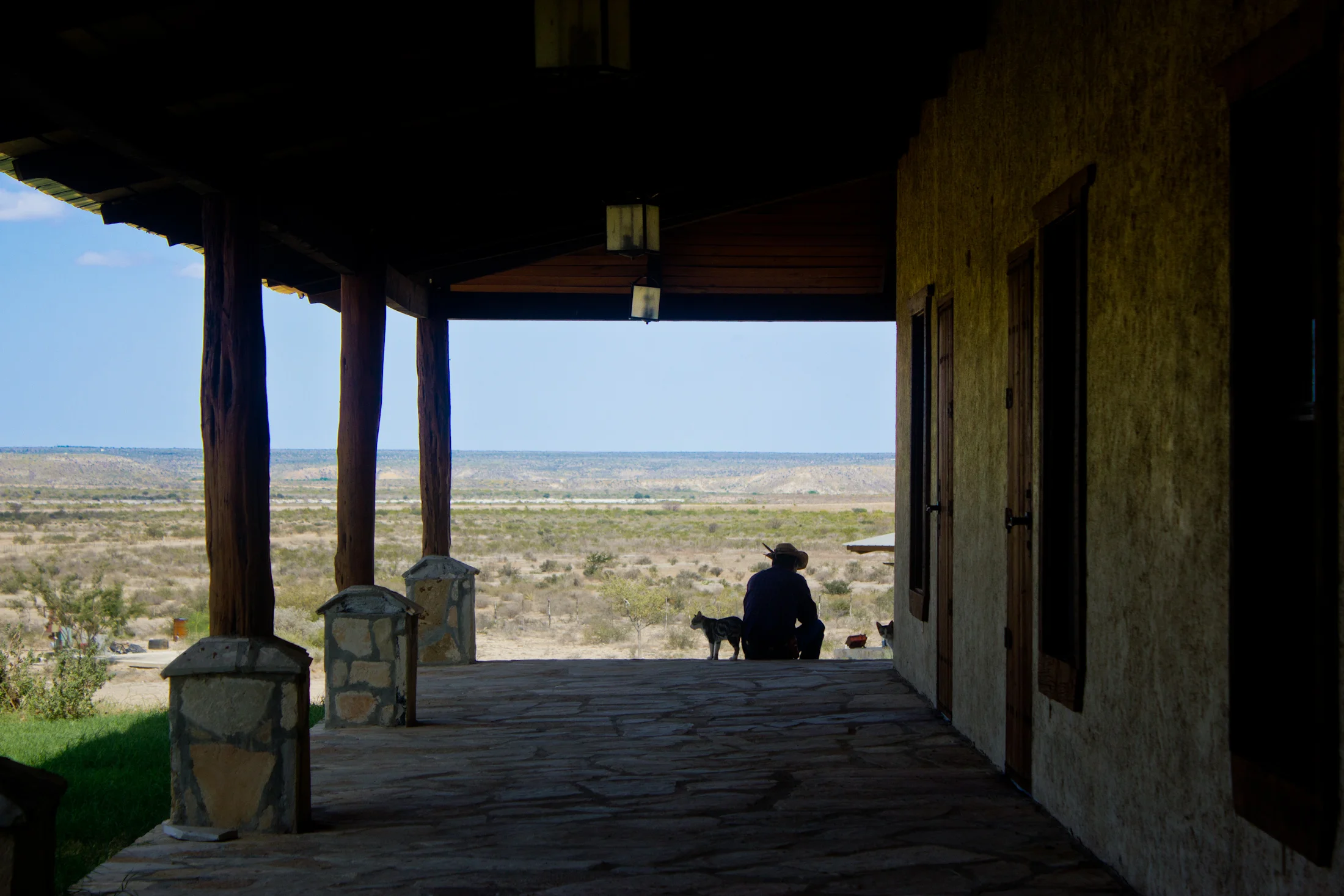 Silhouette Cowboy in Mexico