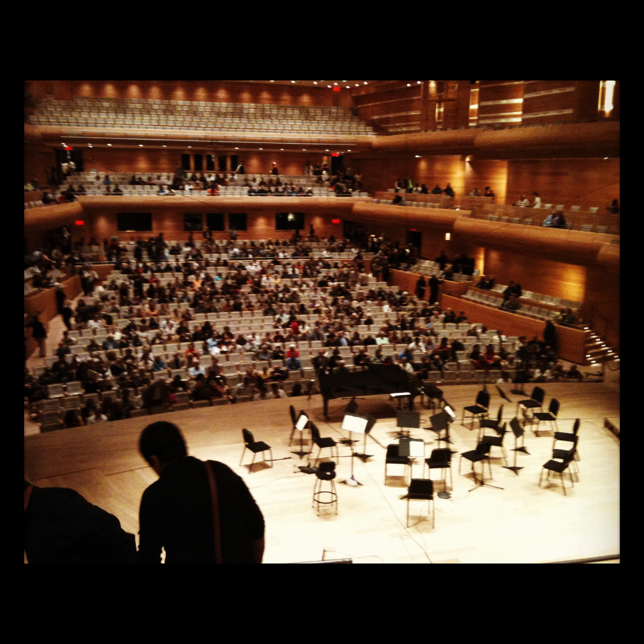 From the choir, Maison Symphonique, Montreal