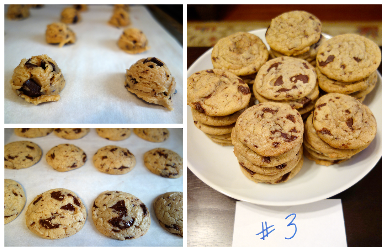 Thick and Chewy Chocolate Chip Cookies