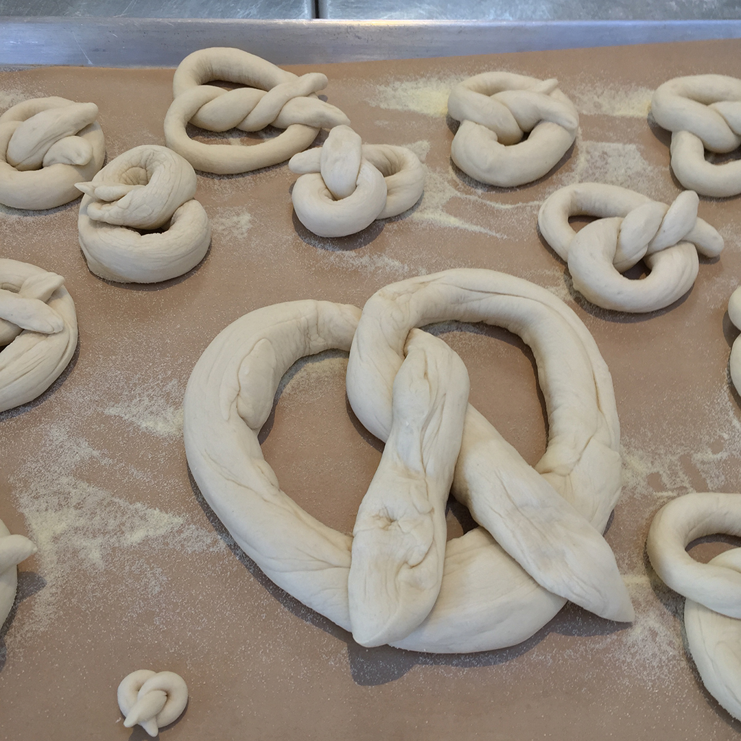 Oktoberfest size pretzel