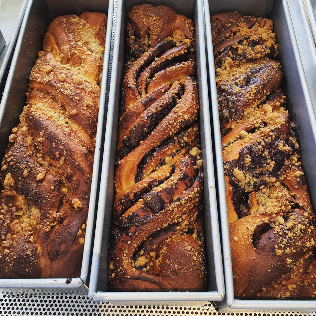 Cinnamon & chocolate babka