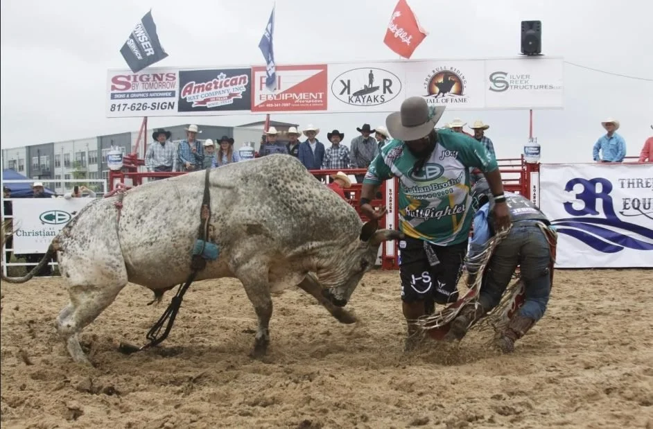 PBR BULL RIDING Sponsor Shirt Pro Rodeo MIKE LEE BLACK PRCA