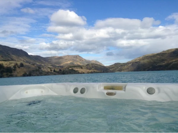 I'm not a huge fan of hot tubs, but I think this was a brilliant end to the day.