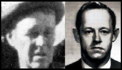 THE DEALEY PLAZA TRAMP SOME CLAIMED was Hunt (At LEft) E. Howard Hunt (At Right) Investigators Determined They were Two Different MEn BASED ON AGE AND FACIAL TRAITS