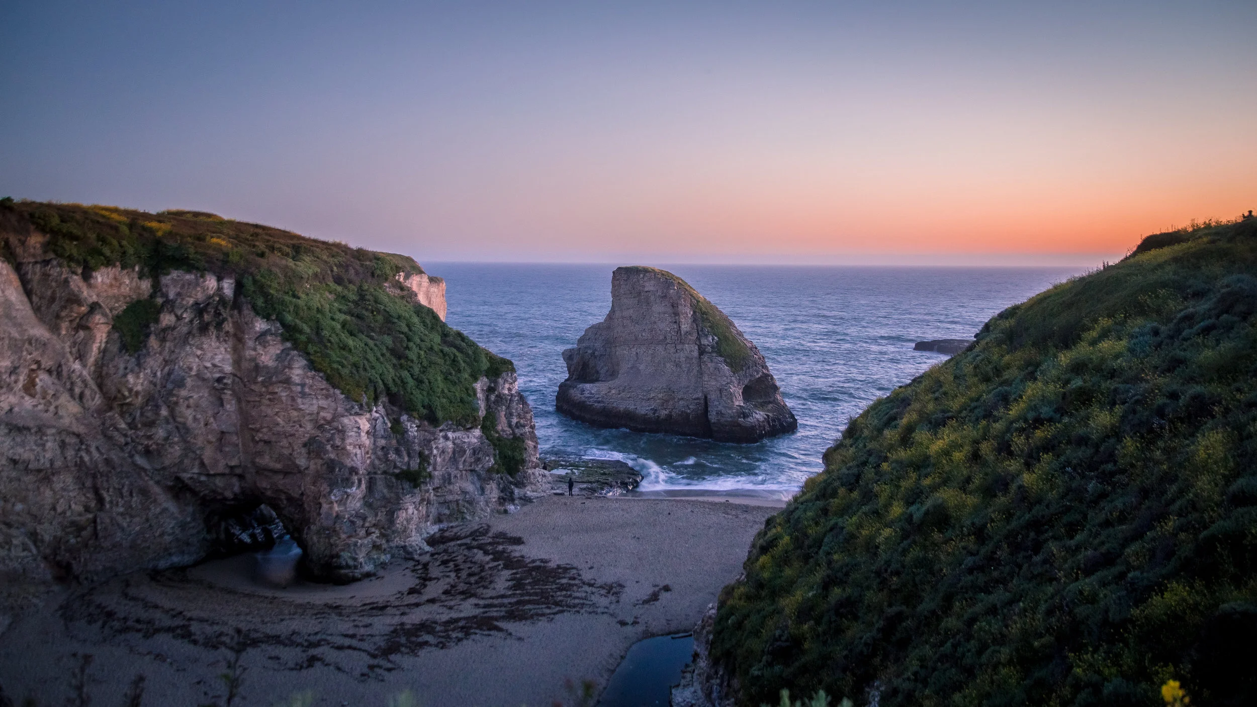 Sunset at Shark Fin Cove
