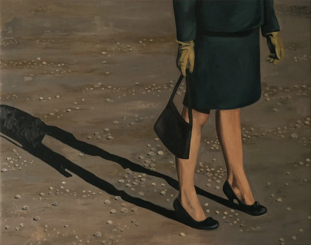 `Blinded by the Sun, she Made no Sudden Moves.` 140cm x 110cm