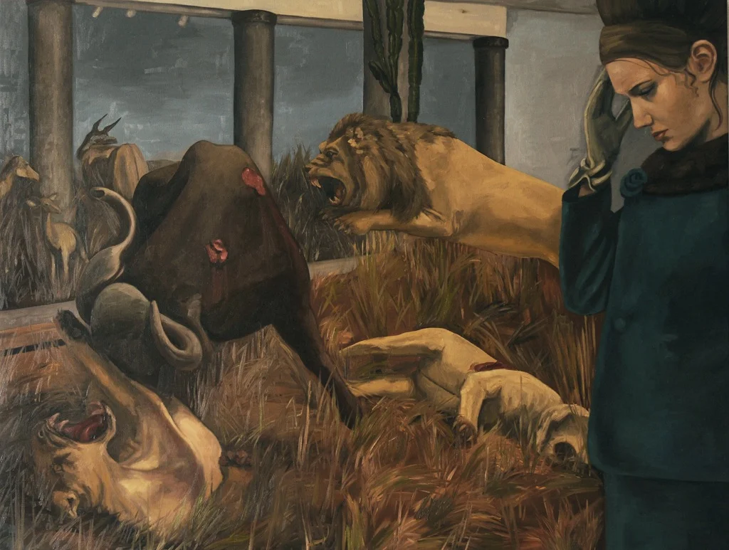 `Being on the Wrong side of the Continent felt Stronger than Ever` 160cm x 130cm