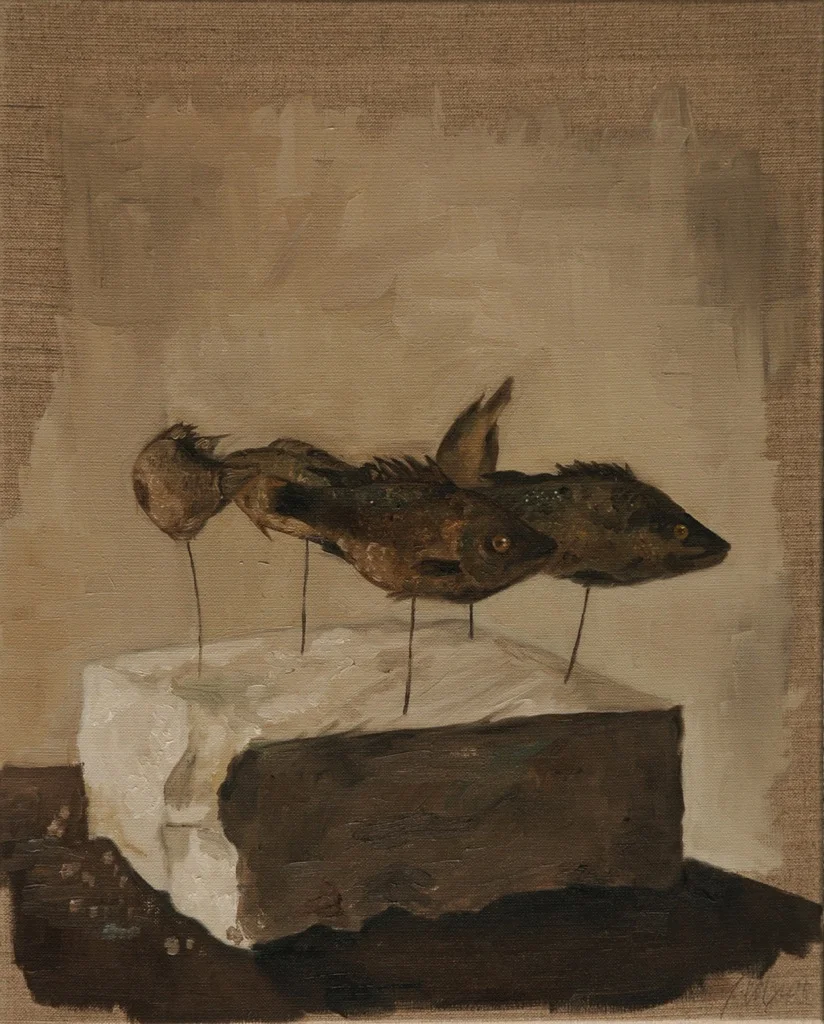 "Fish-sticks" 40x50 SOLD