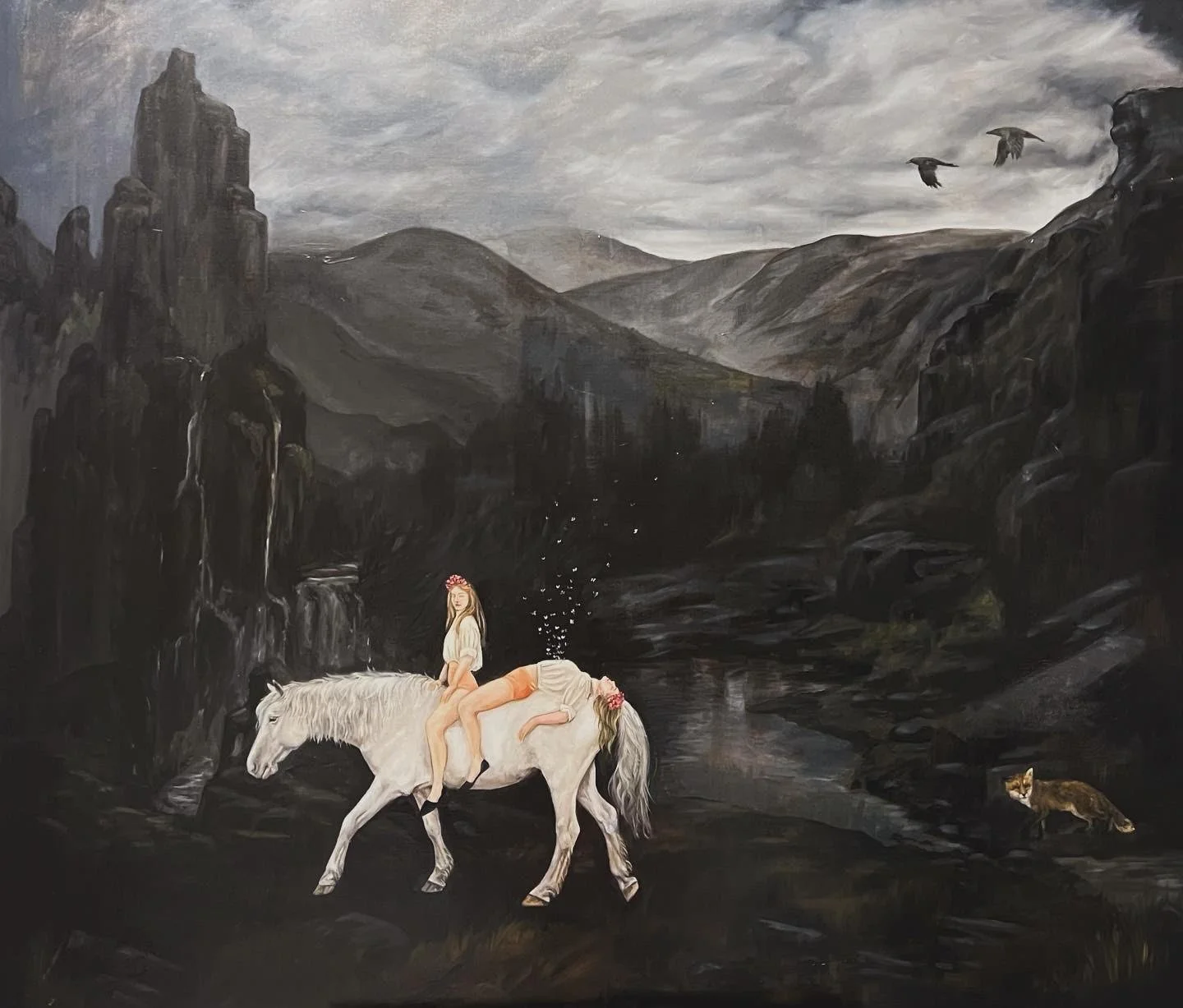 I focus on creating art that highlights the beauty of nature and raises awareness about disappearing habitats and endangered animals. My paintings are inspired by the delicate balance of ecosys (Copy)