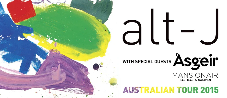 British alt-rockers ALT-J (∆) will be ALT-14(♫)ing in Australian shores this month