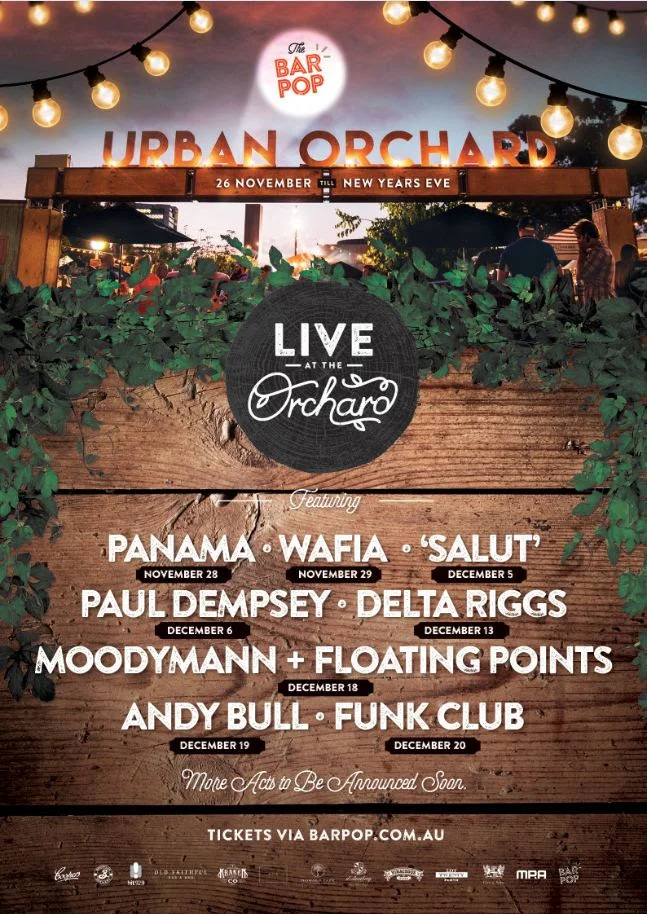 LIVE AT THE ORCHARD- SUMMER SERIES