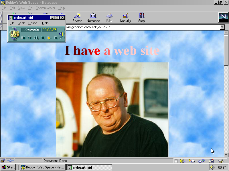 Shoutout to Netscape navigator