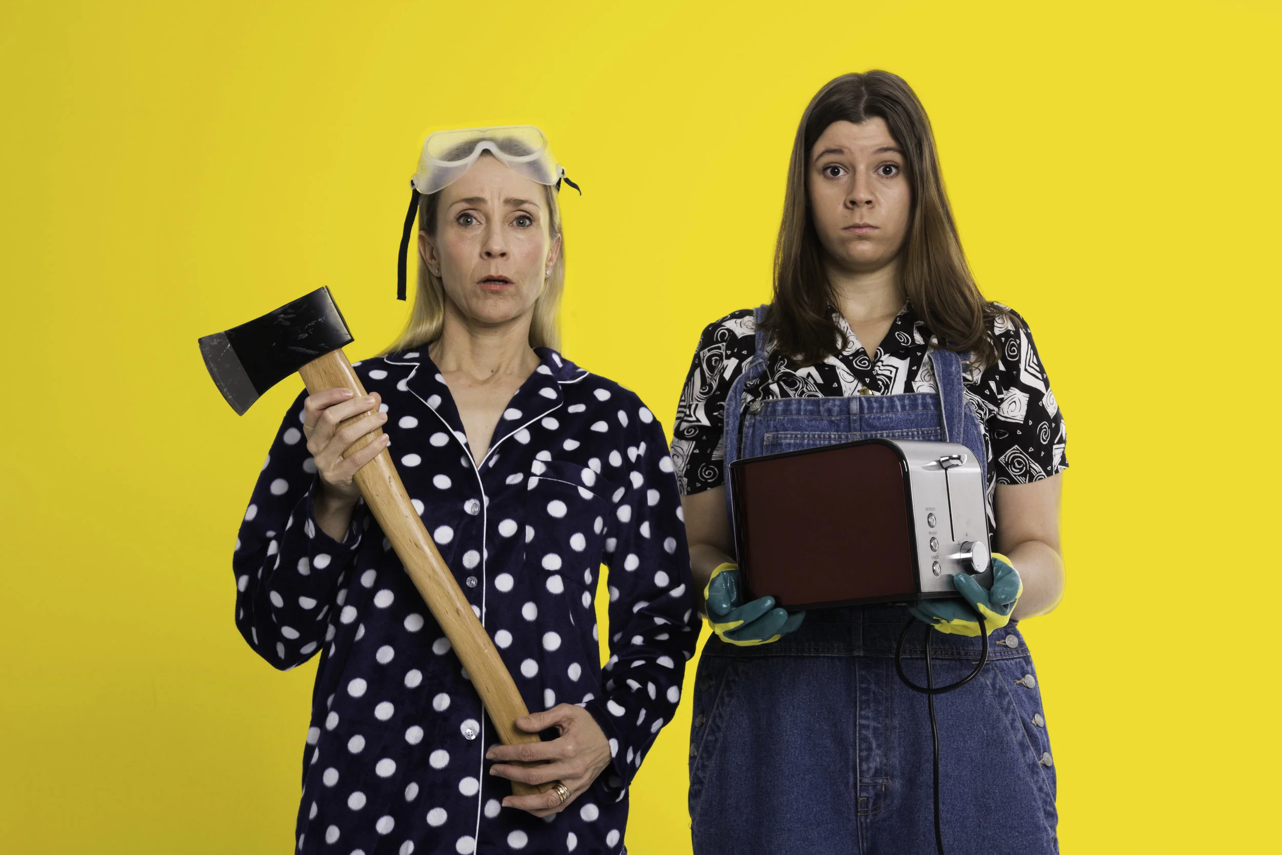 Alison van Reeken and Anna Lindstedt in TOAST . Image credit: Marshall Stay .