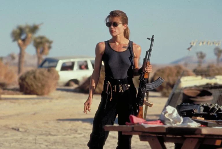 Certifiable badass: Sarah Connor