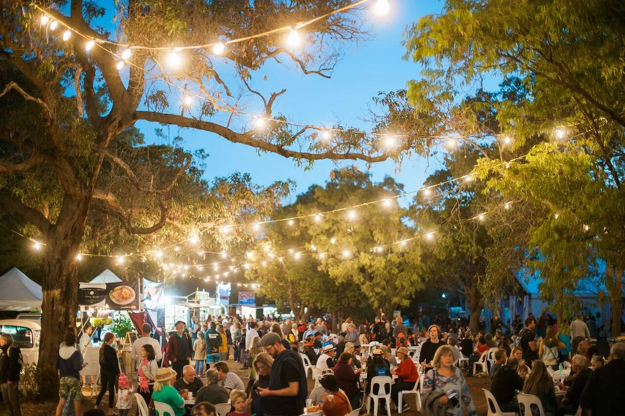 Photo by Tony McDonough Overheard at Fairbridge - "C'mon kids, we have 10 minutes to go to the toilet and then we're going to see some reggae!"