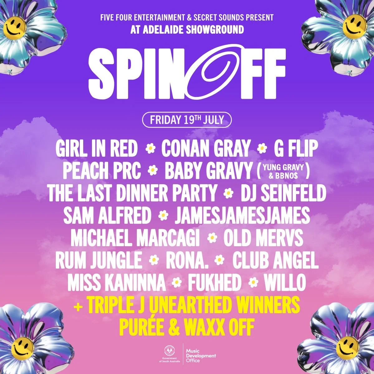 SPIN OFF 2024 ANNOUNCES: SET TIMES, UNEARTHED WINNERS &amp; MORE!