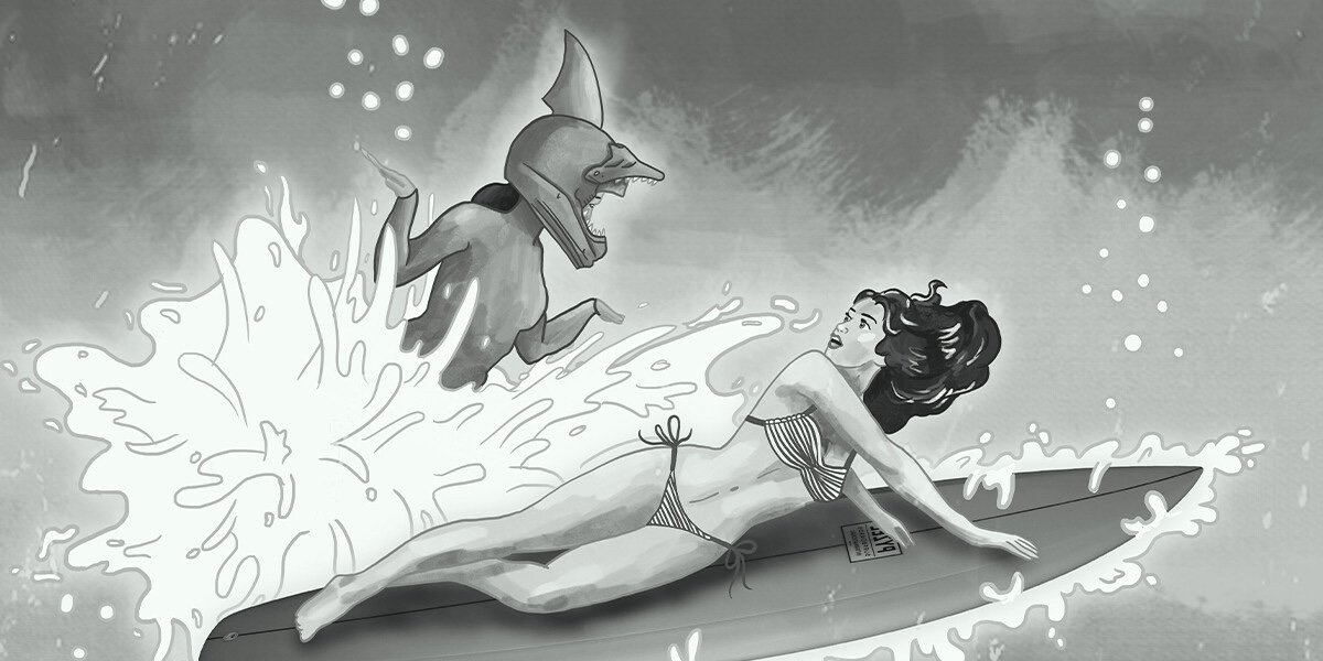 FRINGE REVIEW: "SHARK!" is lighting in a bottle