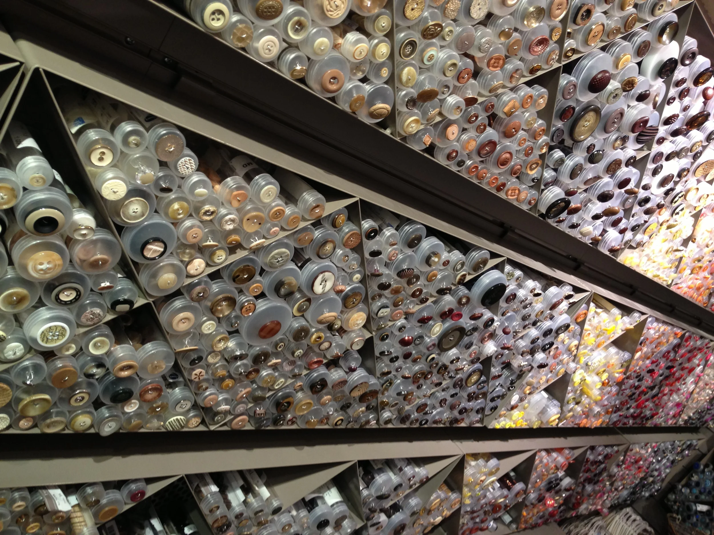 Buttons galore…..