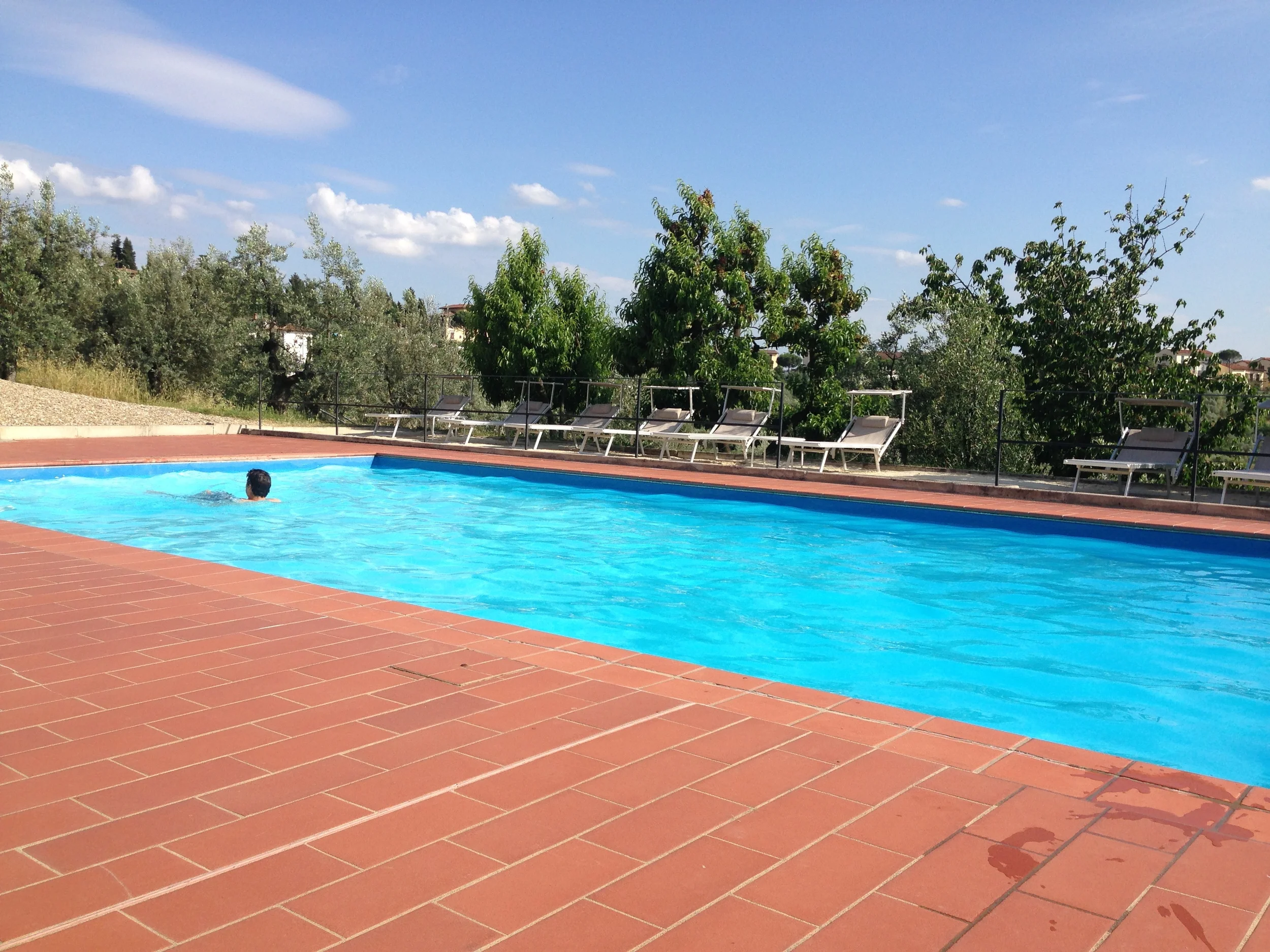 Poolside time