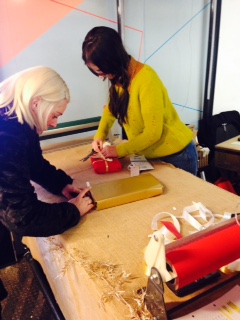  In action shot with my helper Jayne!!!