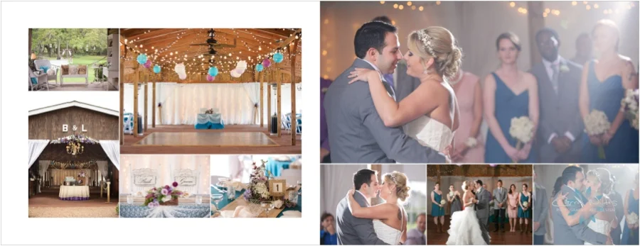 A little "before" of the reception and what it looked like filled with Lauren and Brian's sweet moments.