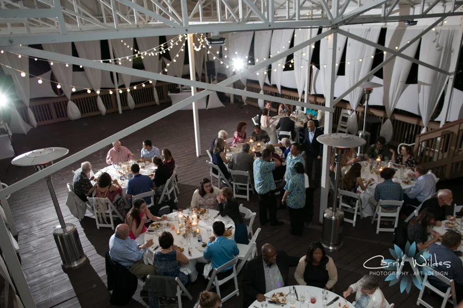 Hilton Clearwater Beach Wedding Reception Jen Aaron Carrie Wildes Photography