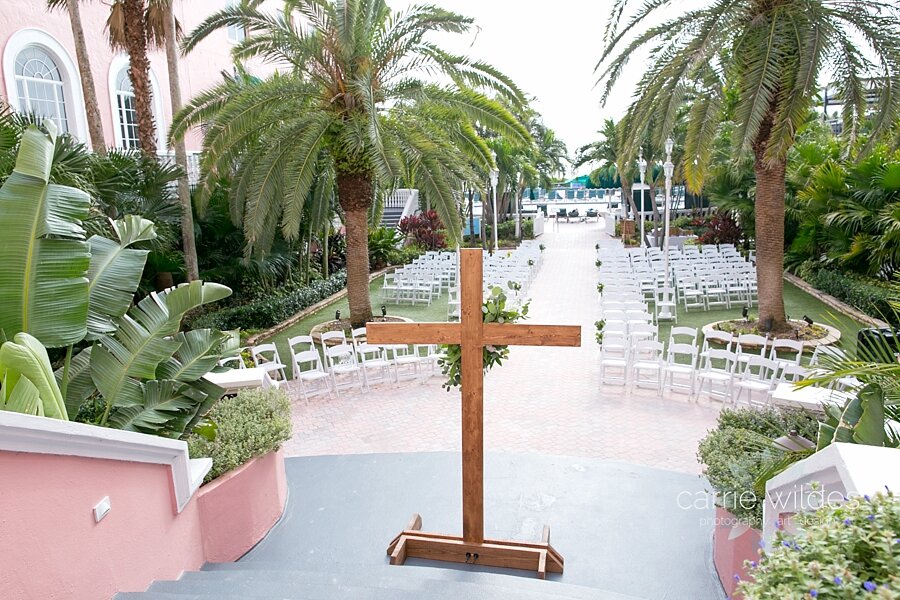 Don Cesar Beach Resort wedding ceremony venue