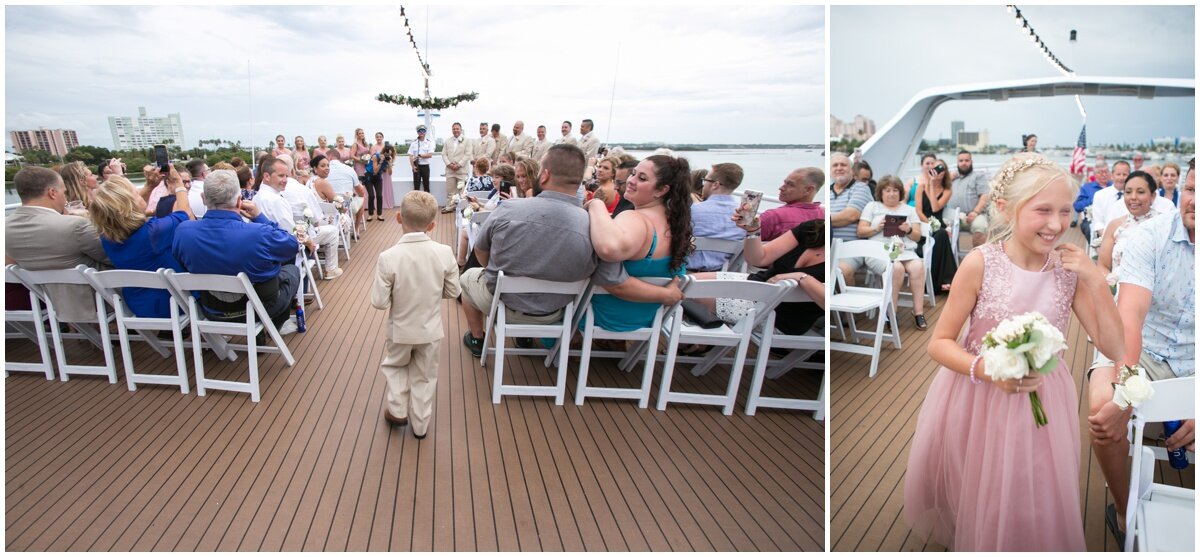  Ceremony on yacht in clearwater 