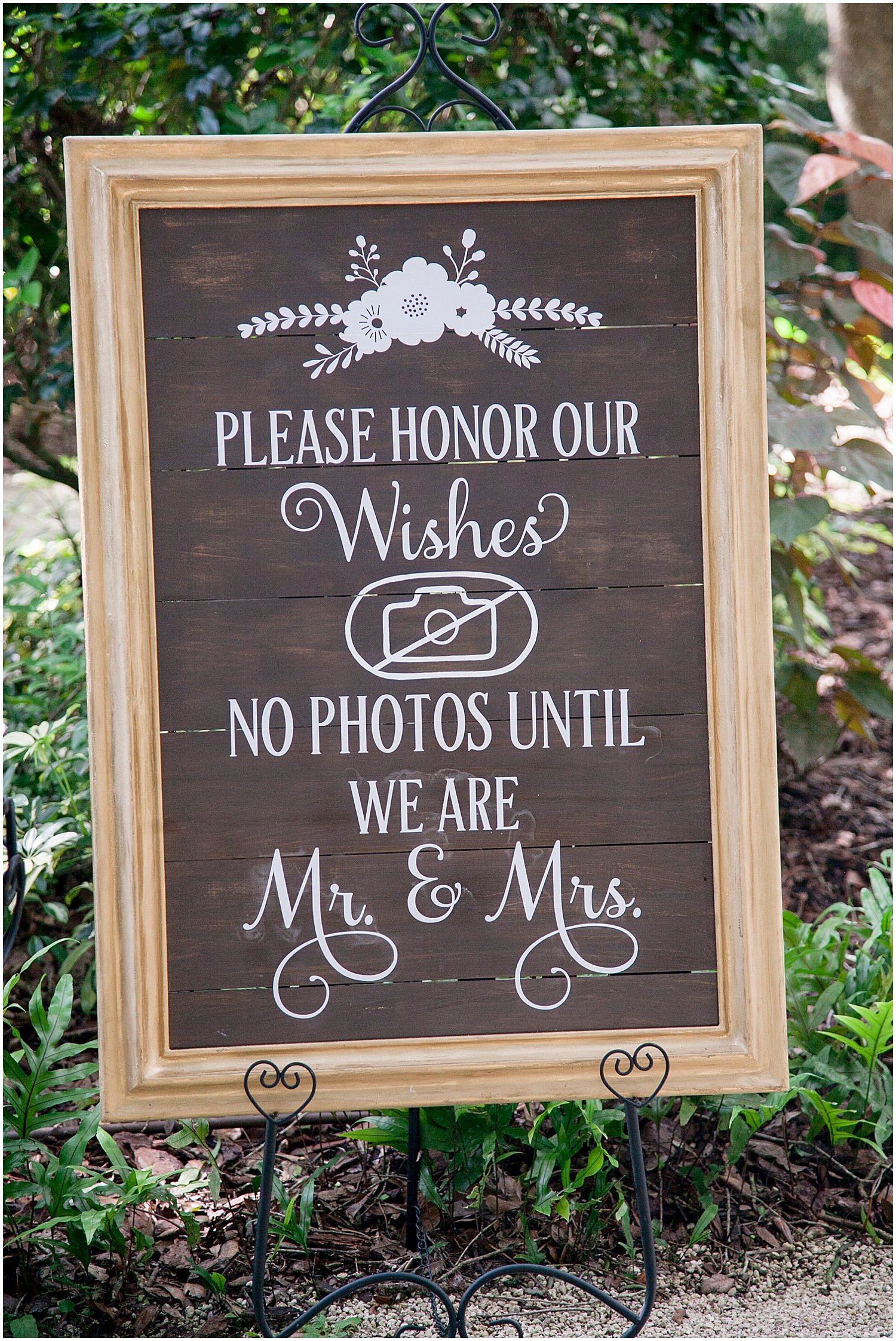  Wedding ceremony sign  