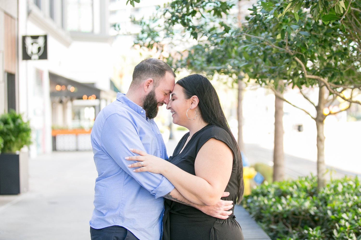 Downtown Tampa Waterstreet Engagement Session Jamie and Brandon 5.jpg