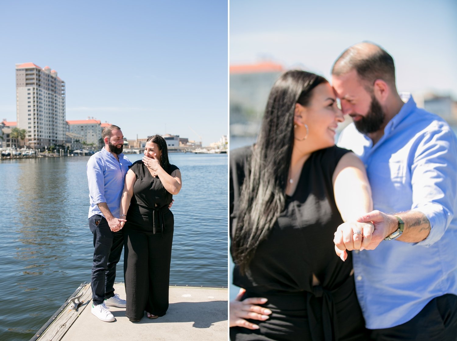 Downtown Tampa Waterstreet Engagement Session Jamie and Brandon 10.jpg