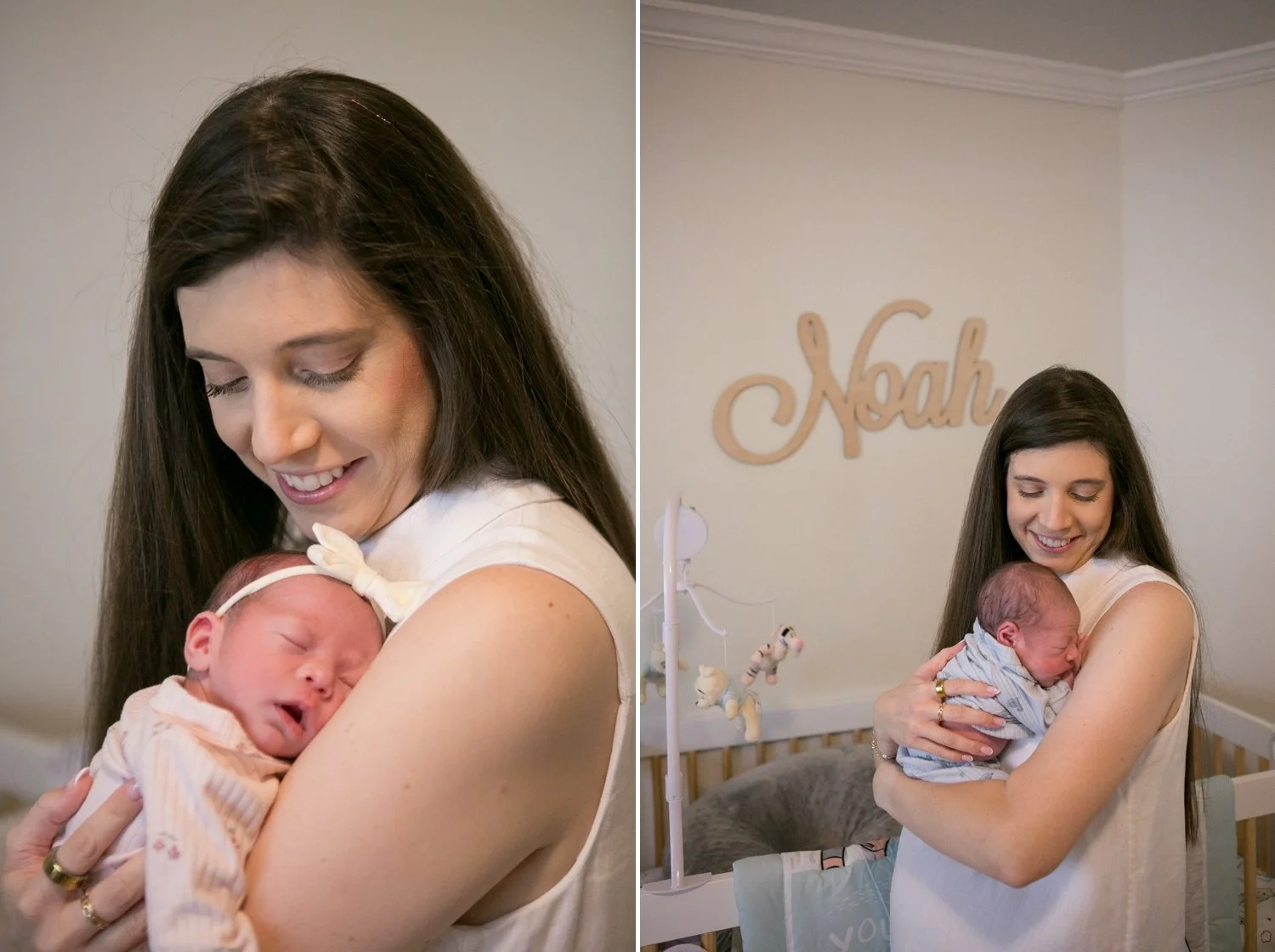 tampa-twin-photographer-mom-holding-baby-boy-and-girl