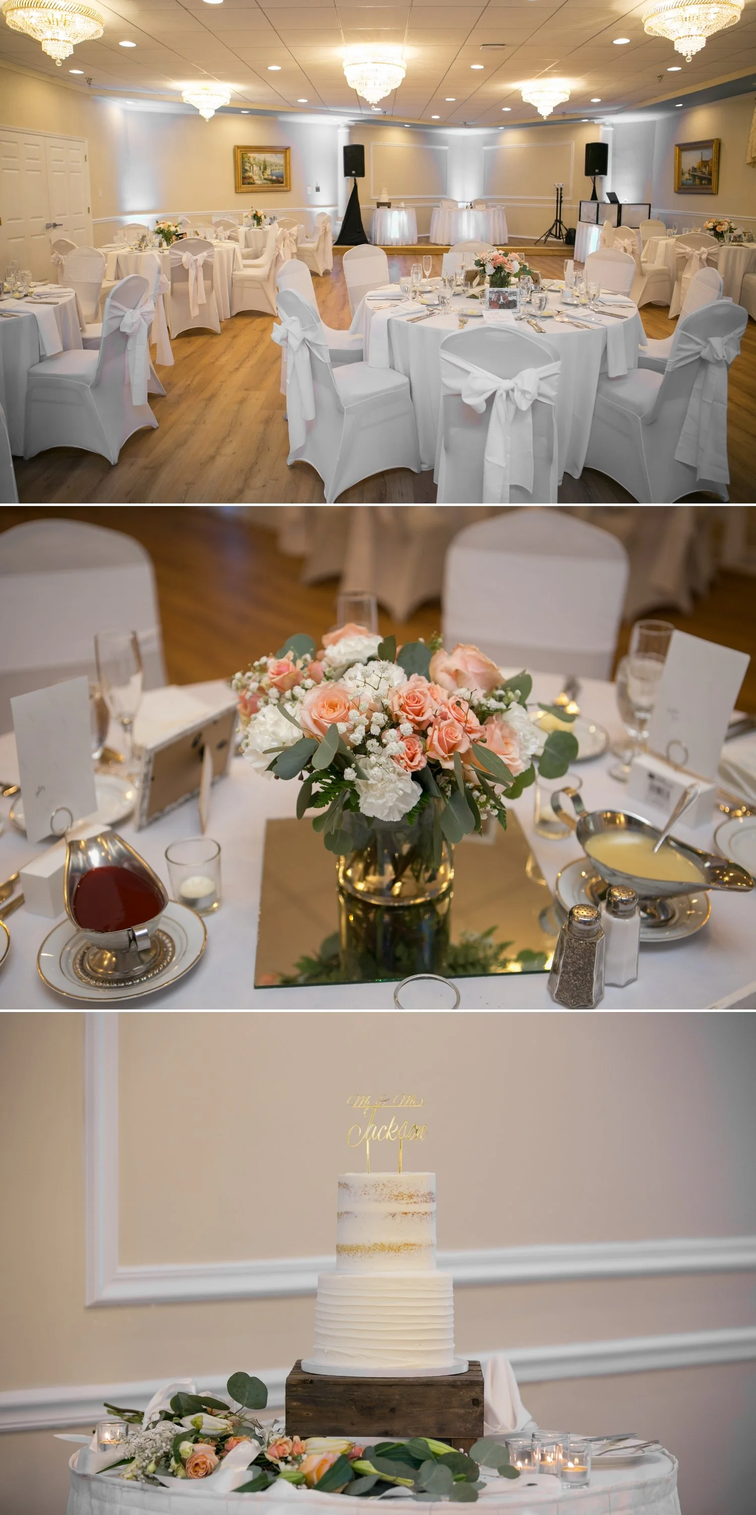 reception details at safety harbor resort wedding