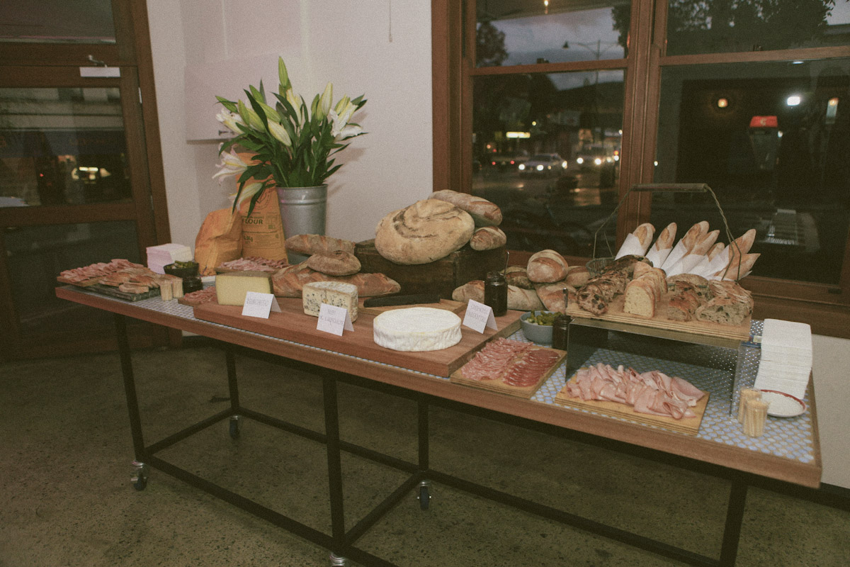  The communal cheese board 