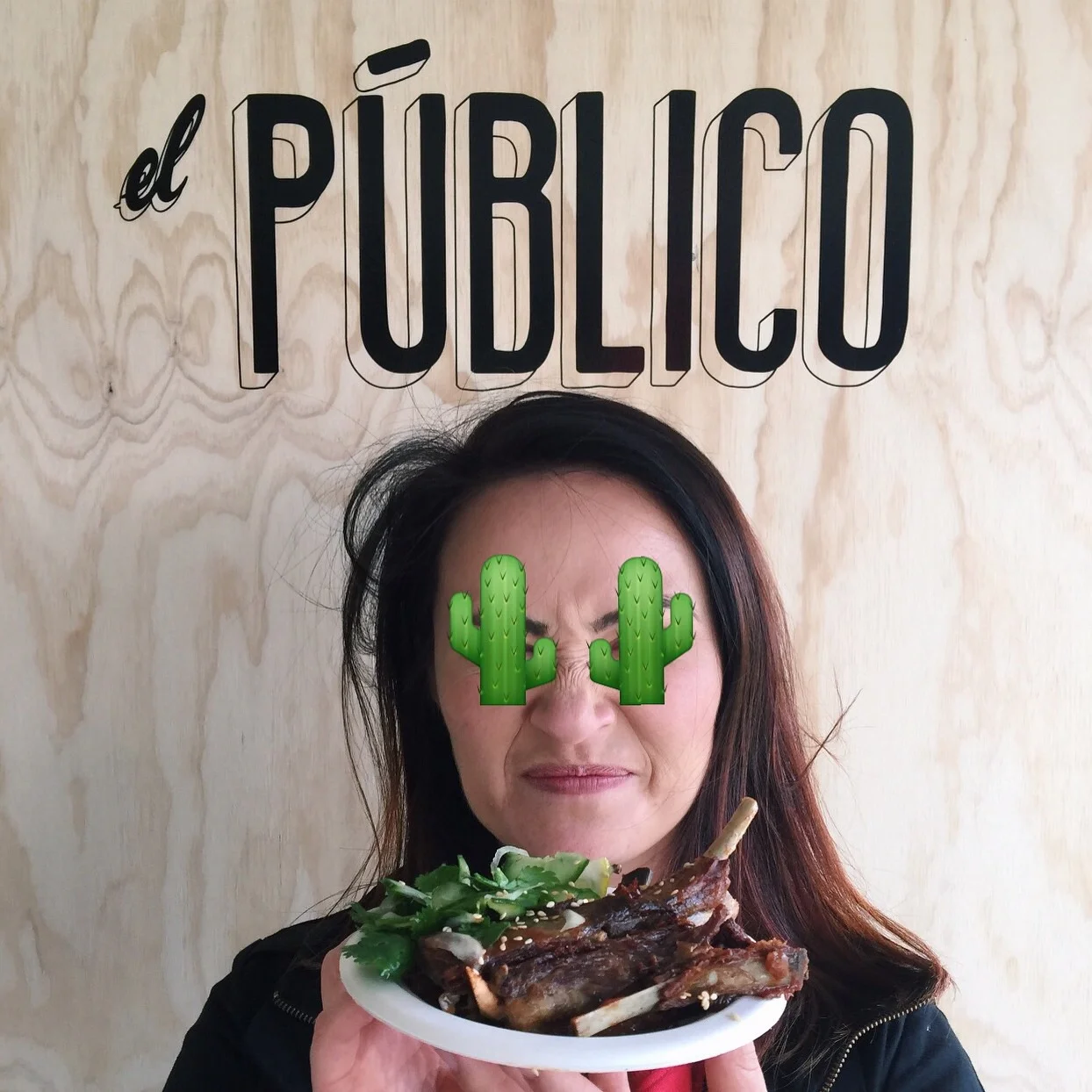Those ribs. Oh so succulent! (get it?)