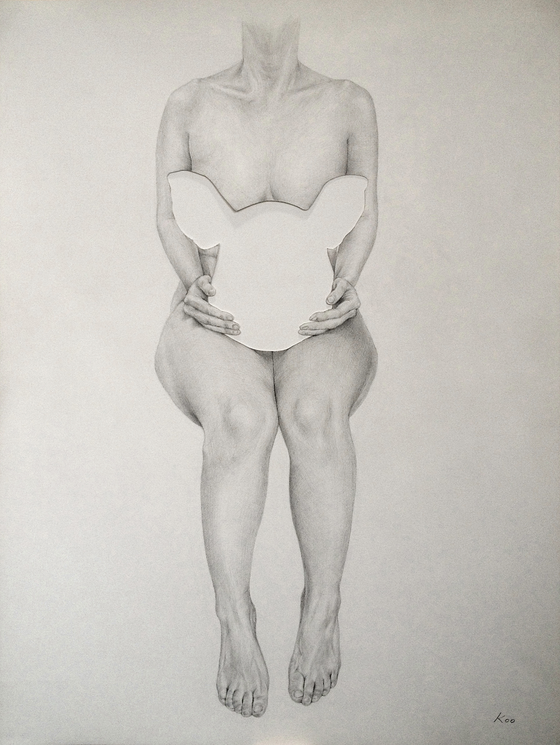  Pencil on Paper  24" x 18", 2014 