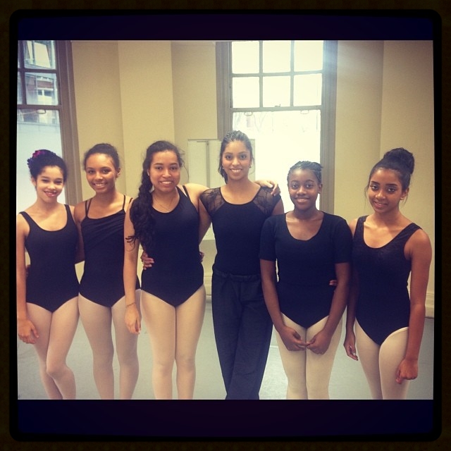 Reena Bhattacharjee with the dancers