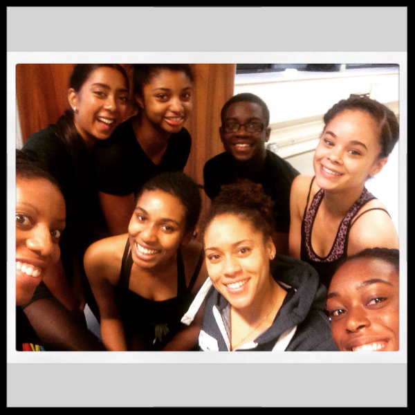With Phoenix Dance Theatre Artist, Amanda Lewis