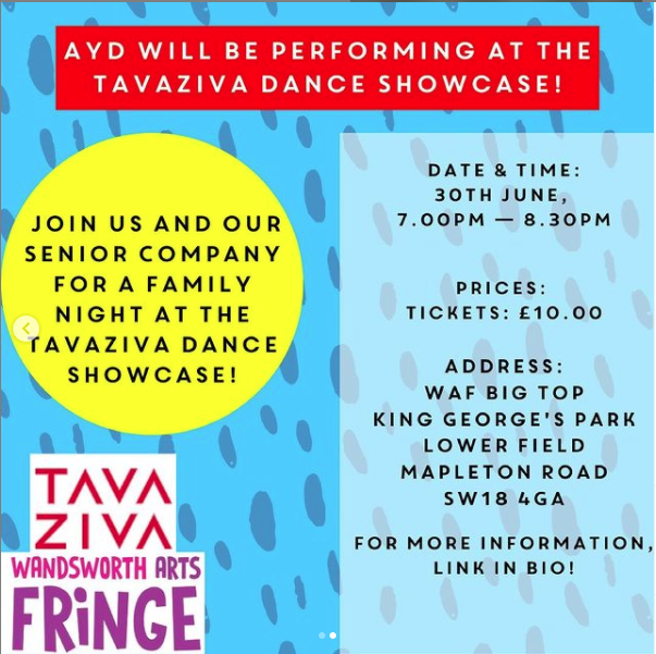 Get your tickets... Tavaziva Big Top Showcase