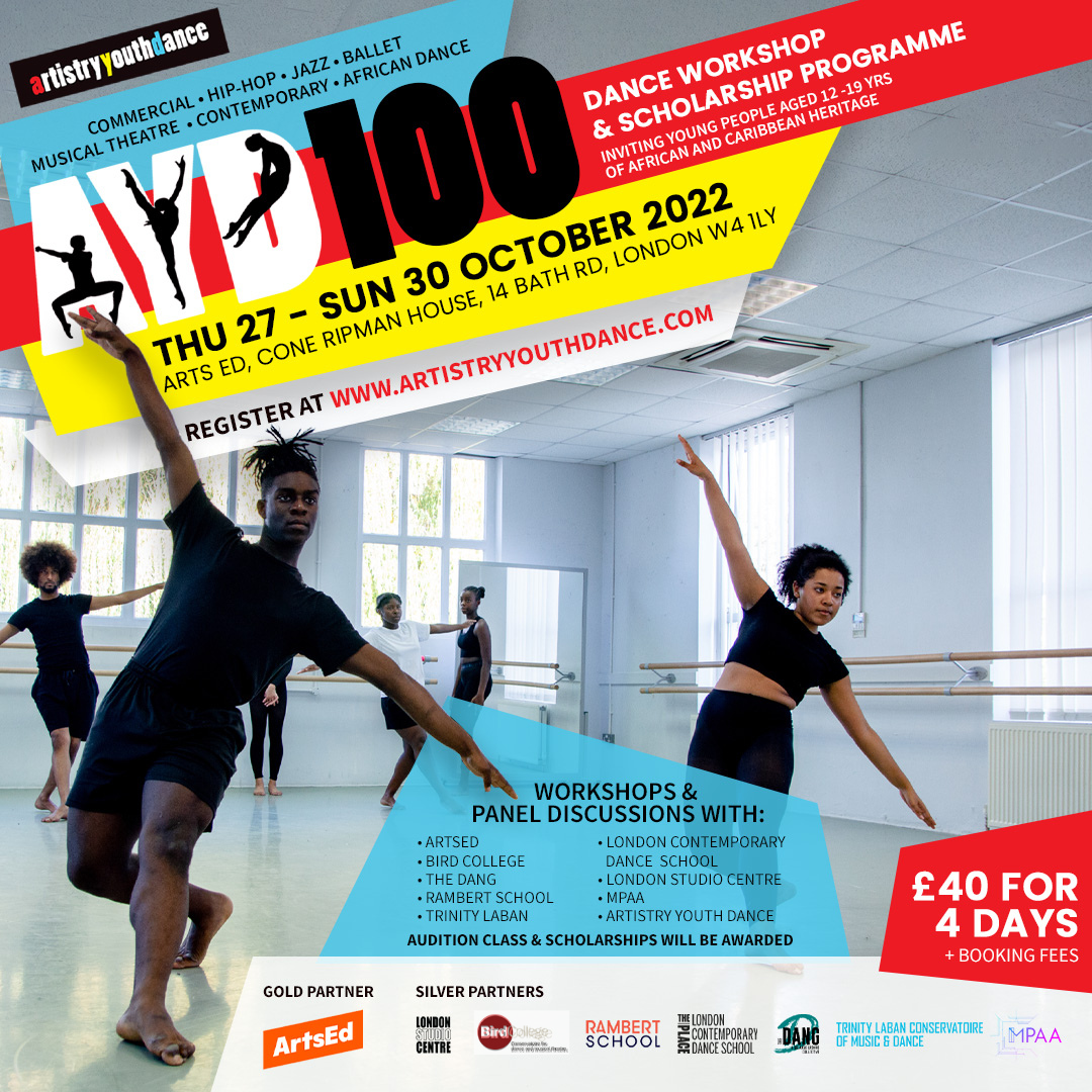 AYD100 Dance Workshop &amp; Scholarship Programme, thank you!