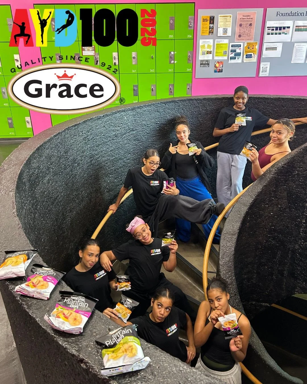 🌟 AYD100 DANCE WORKSHOP &amp; SCHOLARSHIP PROGRAMME 🌟⁠
⁠
🎉 A massive thank you to our Product Sponsor Grace⁠ Foods UK⁠
@gracefoodsuk⁠
⁠
Our dancers had a blast snapping some moments with the goodies!⁠
⁠
🔥 Artistry Youth Dance - Supporting  young 
