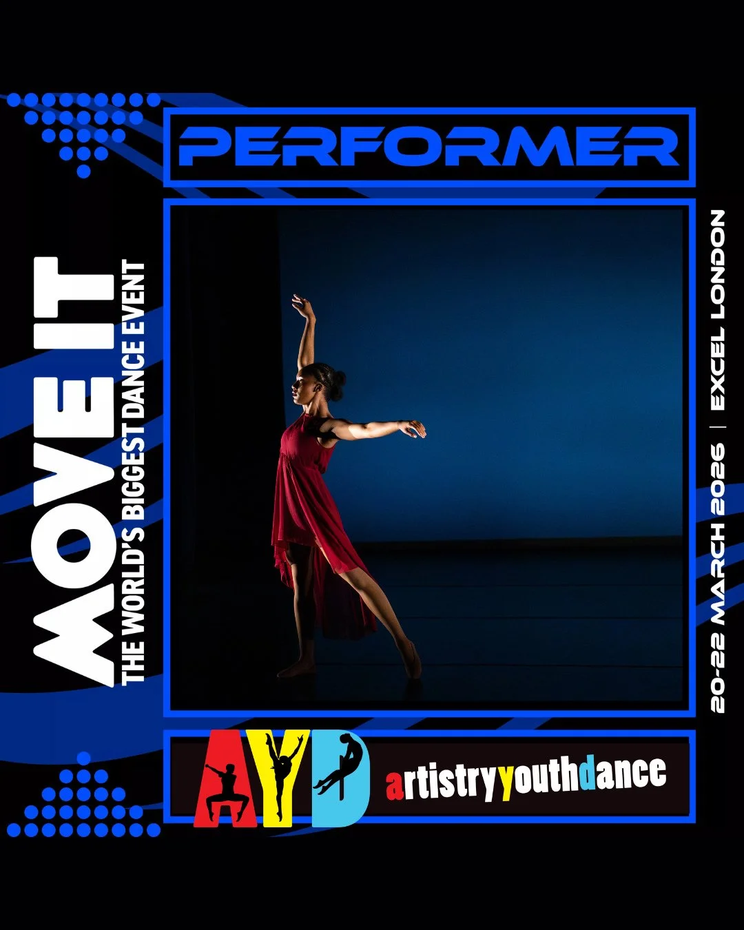 ✨ Artistry Youth Dance at MOVE IT! ✨⁠
⁠
We&rsquo;re so excited to be hitting the stage at MOVE IT 2026! Our dancers are ready to bring power, passion, and serious performance energy 🔥💃🏾⁠
⁠
📍 ExCeL London⁠
📅 Sunday 22 March, 12.40pm⁠
⁠
Come cheer