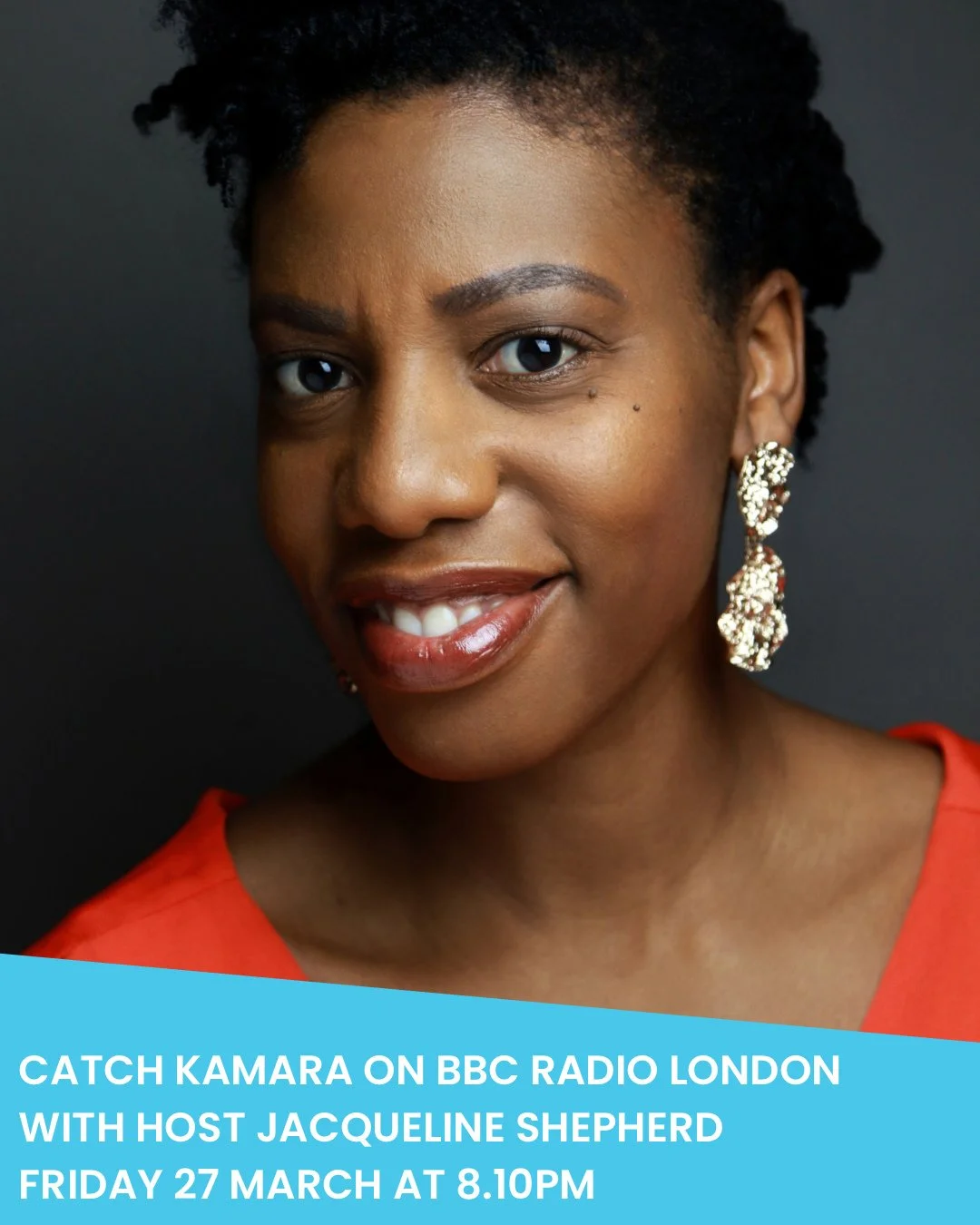 CATCH KAMARA ON BBC RADIO LONDON TONIGHT! 

Kamara will be discussing our upcoming International exchange with Bangarra Youth &amp; Education Programme, Sydney, Australia in Aug 2026.

Tune in TONIGHT, Friday 27 March 8.10pm
Jacqueline Shepherd's Sho
